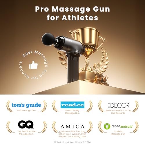 Image of BOB AND BRAD Massage Gun,Bob And Brad Deep Tissue Massager Gun,Percussion Muscle Massager,Handheld Massager For Neck Back,Shoulder Body Pain Relief