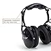 ASA AirClassics HS-1A Pilot Headset Durability - 23 dB Noise Reduction - Noise-Canceling Mic - Stereo/Mono - Gold-Plated Plugs Essential Aviation Headset - General Aviation Headsets for Pilots