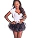 Buenos Ninos Sexy Women Tutu Boutique Ballerina Skirt (Black)