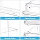 Acryl Vitrine Schaukasten Plexiglas Box, Stapelbare Display Case Box mit Magnetischer Tür, Aufbewahrungsbox Abnehmbar Puppenvitrine, Sammlervitrine für Action Figuren Modellautos (3 Stufen)