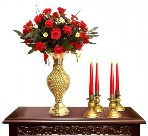 Vase à fleurs moderne BRACOP fait main pour sublimer une table vide sans décoration