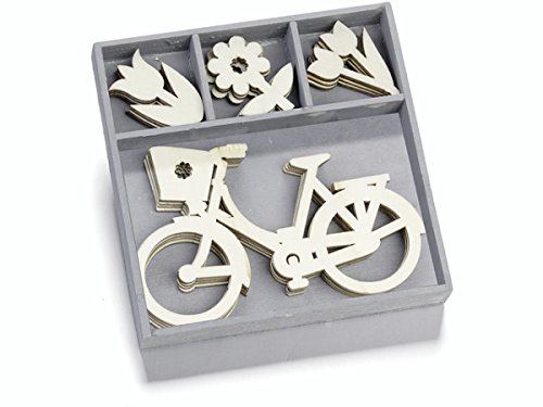 C'Art-us Boîte en Bois avec décorations Happy Sunshine, Naturel Cover