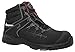 Produktbild JORI Sicherheitsschuhe jo_Max BOA Mid S3S, Damen und Herren, Leder/Textil, Kunststoffkappe (Leichter als Stahlkappe), leicht, klassisch 40, Schwarz