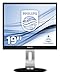Produktbild Philips Monitors 19P4QYEB/00 19 cm (19 Zoll) Monitor (VGA, DVI, Displayport, ADS Panel, 4x USB, 1280 x 1024, höhenverstellbar, Pivot, integrierte Lautsprecher) schwarz