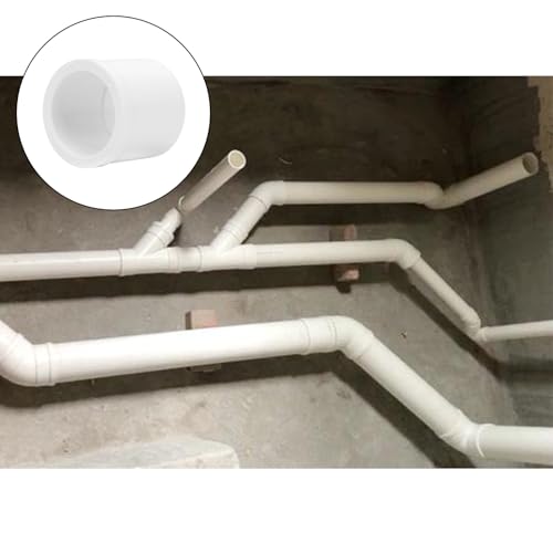 Lswteiz 10Pack 1\"x 3/4\" PVC DWV Reducing Bush Adapter Pipe Fitting SCH40 PVC Reducer Bushing (Socket x Socket) PVC Pipe Reducing Bushing Fitting for Home Sewer Plumbing