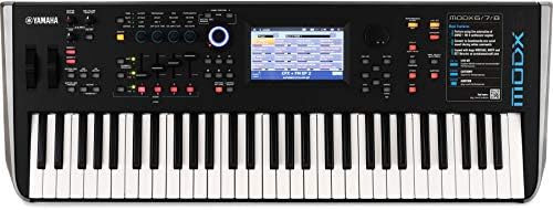 Amazon.com: Yamaha MODX6 61-Key Synthesizer Workstation , Black 