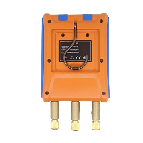 Refrigeration Digital Manifold Car Air Gauge Conditioner Pressure Temperature Electronic Manometer Gauge Tester