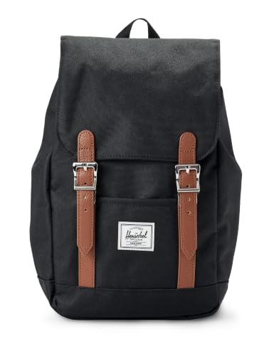 Herschel Unisex Retreat Mini Rucksack, Schwarz, One Size – Ansicht 1