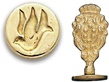 Brass Wax Seal Stamp - Dove 859H