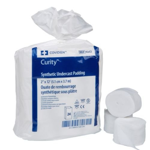 Covidien 6244 Curity Synthetic Undercast Padding, 4" x 12