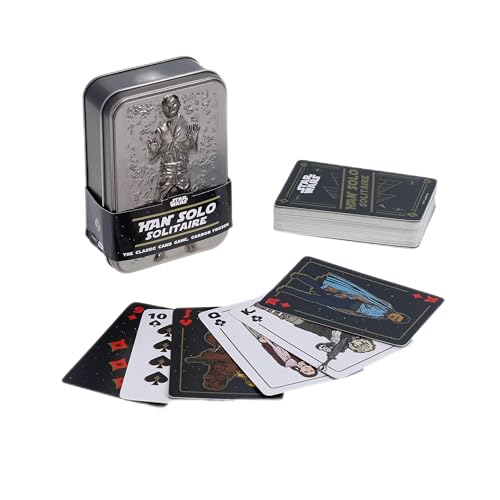Funko, Video On Demand Ridley's Games Star Wars: Han Solo Solitaire | The Classic Card Game, Carbon Frozen