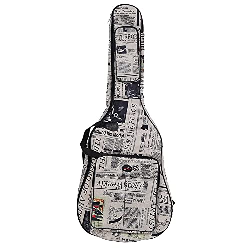 Guitar Bag Thicken Guitare Étanche Résistant À l’eau De Cas Gig Bag avec Double Cousu Bretelles Rembourrées Basse… - Les Beatles, Paul McCartney, John Lennon, RIngo Starr, George Harrison Guitar Bag Thicken Guitare Étanche Résistant À l'eau De Cas Gig Bag avec Double Cousu Bretelles Rembourrées Basse…