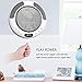 Portable CD Player with Bluetooth, FM Radio, Wall Mounted and Desk Stand CD Music Player Home Audio Boombox with Remote Control, Built-in HiFi Speakers, Support CD, USB, AUX Input/Output