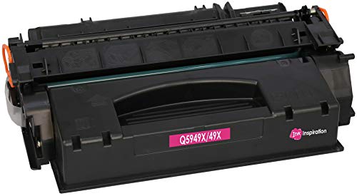 Image of Ink Inspiration® Compatible Laser Toner Cartridge Replacement for HP Q5949X 49X Laserjet 1320, 1320N, 1320NW, 1320TN, 3390, 3390AIO, 3392AIO | 6,000 Pages