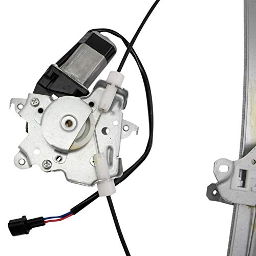 Image of TRQ Front Left Power Window Regulator & Motor Assembly Drivers Side Compatible with 2000-2006 Nissan Sentra NI1350113 NI1350120 NI1350157
