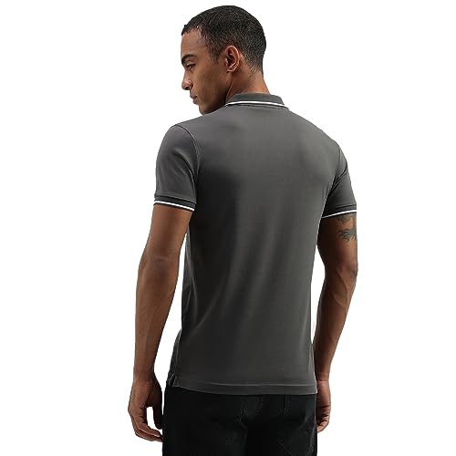 Image of UNITED COLORS OF BENETTON Men's Solid Regular Fit T-Shirt
