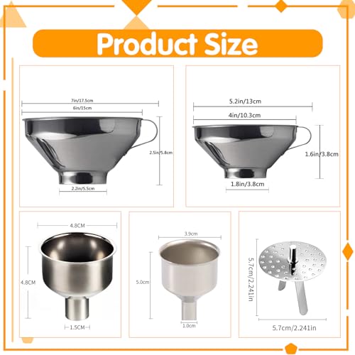 Zeuwets 4 Imbuti in Acciaio Inox, Imbuto in