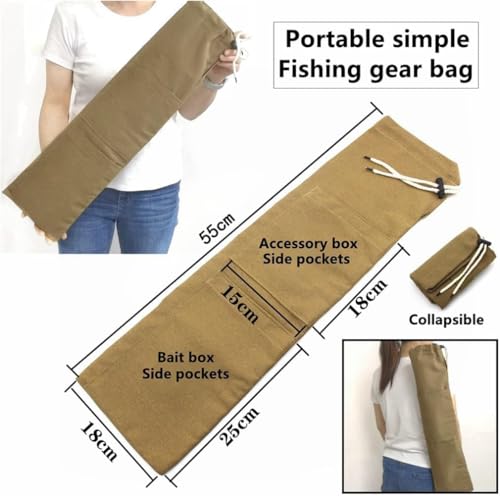 Canne à pêche télescopique en carbone compacte de 2,1 m - 7