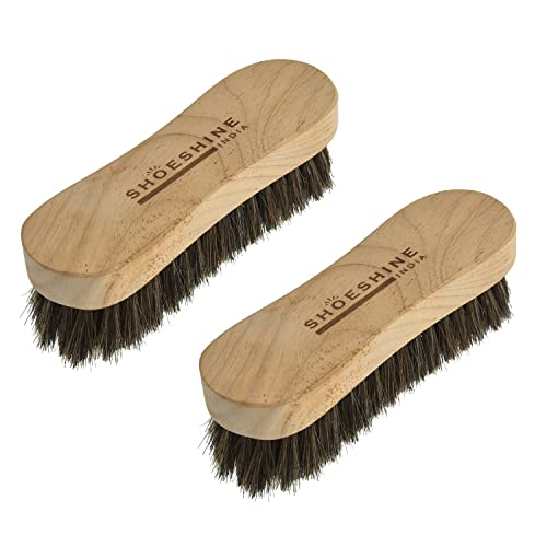 Image of SHOESHINE Shoe Brush + Shoe Polish Cream Combo