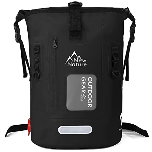 [VILOCY] （ビロシー） リュック 完全防水 25L 45L 大容量 ロールトップ バックパック リュックサック ドライバッグ アウトドア 登山 ダイビング 黒色25L