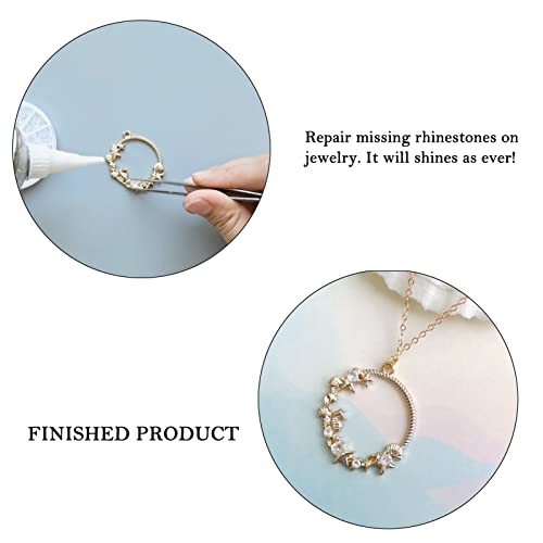 Fashewelry 50Pcs Clear Cubic Zirconia Faceted Rhinestone Cabochons 1Mm 2Mm 3Mm 4Mm 5Mm Mini Pointed Back Crystal Diamante Gems For Nail Art Craft Replacing Jewelry #TOP3