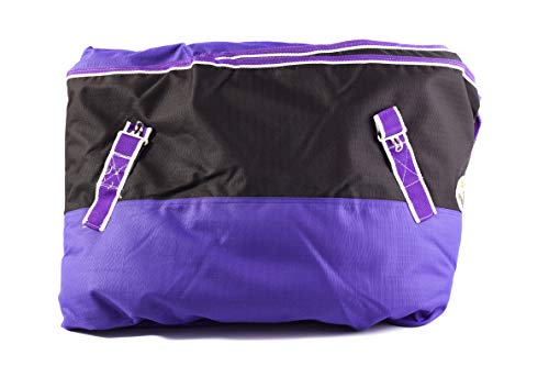 Chemise de pluie pour cheval contre le froid 1200 denier violette 350g