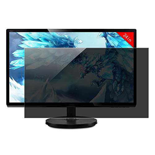 TBLOTYD 24Inch Computer Monitor Privacy Screen Shield, Anti Blue Light Computer Monitor Screen Fliter for Data confidentiality/Anti-Spy Protector Film,