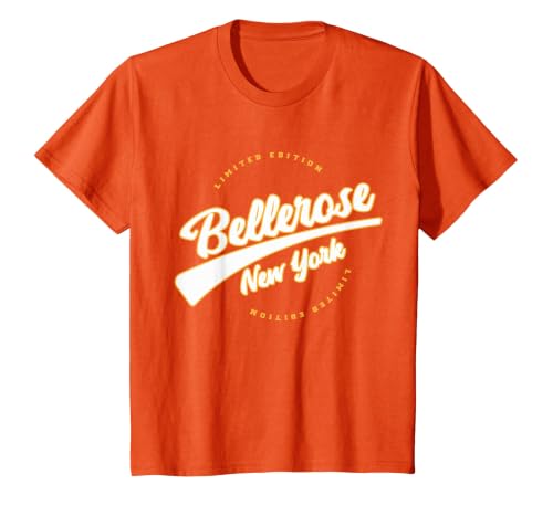 Retro Athletic Bellerose NY Clothing T-Shirt, Youth, Orange, 2T