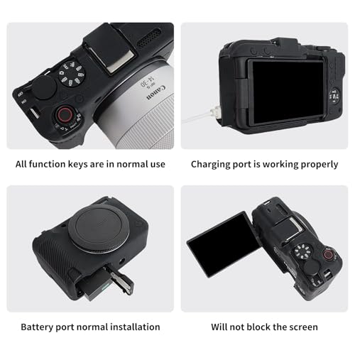 Coque silicone Canon EOS R50 V ajustement précis premium - 3