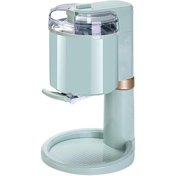 1000ml Electric Soft Cream Maker, Italian Yogurt Maker, Perfect for Home DIY Kitchen, Fun Kitchen Appliances, Ice Cream Maker Light Green