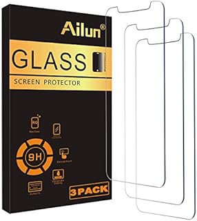 Ailun Glass Screen Protector Compatible for iPhone 12 pro Max 2020 6.7 Inch 3 Pack Case Friendly Tempered Glass