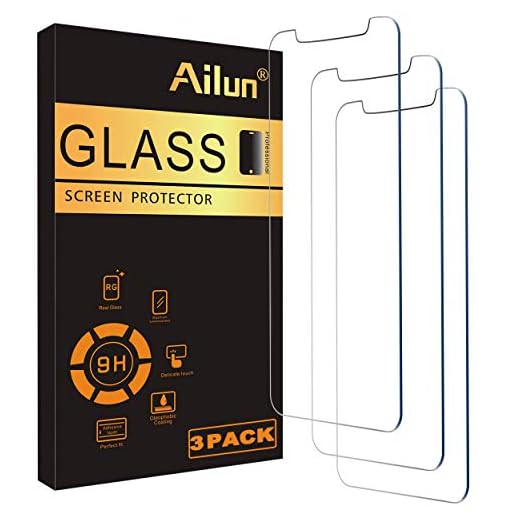 Ailun Glass Screen Protector for iPhone 12 pro Max 2020 6.7 Inch 3 Pack Case Friendly Tempered Glass