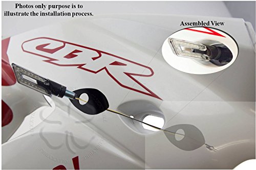 Black Carbon Stalk Turn Signal Adapter Plate For Suzuki Gsxr 600 Light Blinker #TOP3