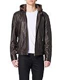 Ideales Weihnachtsgeschenk. Gipsy Herren Rylo LAKEV Jacke, Dark Brown, Medium