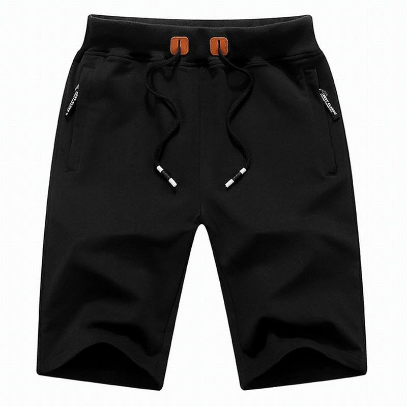Short en coton fin USTZFTBCL confortable coupe droite décontractée - 5