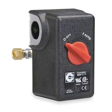 Pressure Switch, 20 to 105 psi, Diaphragm