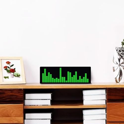 Pantalla de espectro musical con 1624 segmentos de ritmo y alimentación por USB 3