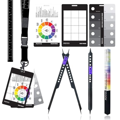 Artist Viewfinder and Color Checker Passport and Lanyard (Measures 31