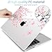 MEEgoodo Case for M5/M4/M3/M2 MacBook Air 15 inch Case 2026 2025 2024 2023, Laptop Shell Fit Model (A3448/A3241/A3114/A2941) for MacBook Air 15.3-inch, Cherry Blossoms