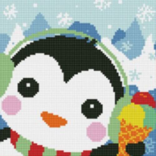 Point de Croix Broderie Manchot 11CT, le cadeau de Noël créatif parfait