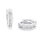 Modische Basic Creolen mit sicherem Scharnierverschluss der Marke s.Oliver für Mädchen