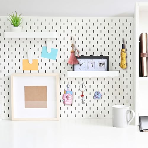 NQEUEPN 100er Set S-Haken aus Edelstahl mit Aufbewahrungsbox für DIY Bastelarbeiten, Schmuck, Schlüsselanhänger (Schwarz, Silber)