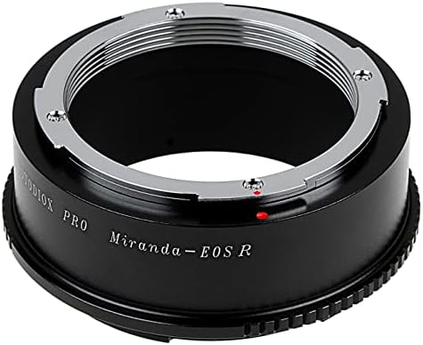 Fotodiox Pro Lens Mount Adapter - Compatible with Miranda (MIR) SLR Lenses to Canon RF Mount Mirrorless Cameras image 5