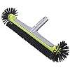 Sepetrel Pool Brush Head for Cleaning Walls,Heavy Duty Inground/Above Ground Swimming Pool Round Scrub Brushes with Premium Strong Bristle & Reinforced Aluminium Back