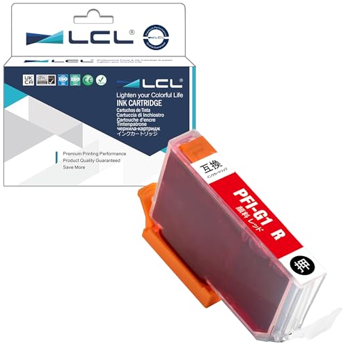 Amazon.co.jp: LCL Canon用 キャノン用 PFI-G1 R PFI-G1R 顔料（1