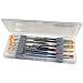 ArtBin Brush Box with Foam Inserts, Translucent Clear (KW903)