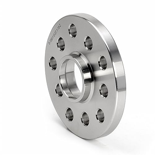 Entretoises de roue PCD 5x100 5x112 CB 57.1mm argent pour jantes auto