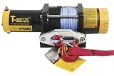 Voltaje 12V T-MAX Cabestrante ATW-2500lbs 12V de 1135kg cable de plasma