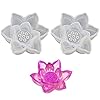 Siliconen Vorm Lotus Crystal Epoxy Diy Handgemaakte Sieraden Beker Siliconen Hars Giethars Siliconen Mal Epoxyhars…