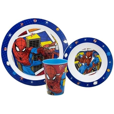 Microwave Safe Spiderman Dinnerware Set Cover